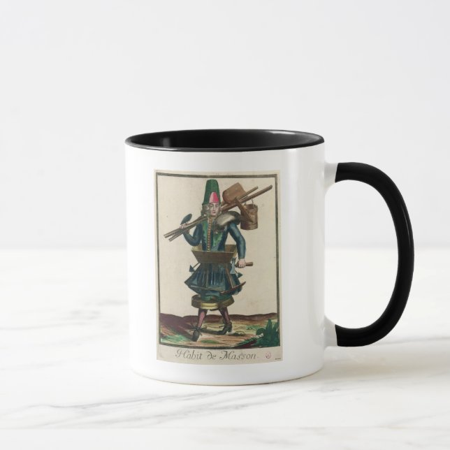 Caneca O traje do pedreiro (Direita)