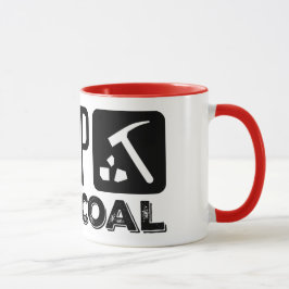 Caneca O trunfo escava o carvão - trunfo 2020