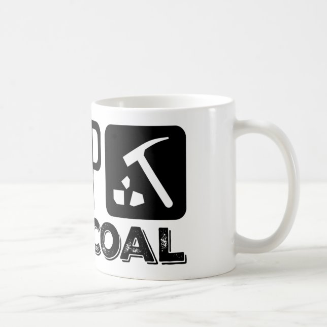 Caneca O trunfo escava o carvão - trunfo 2020 (Direita)