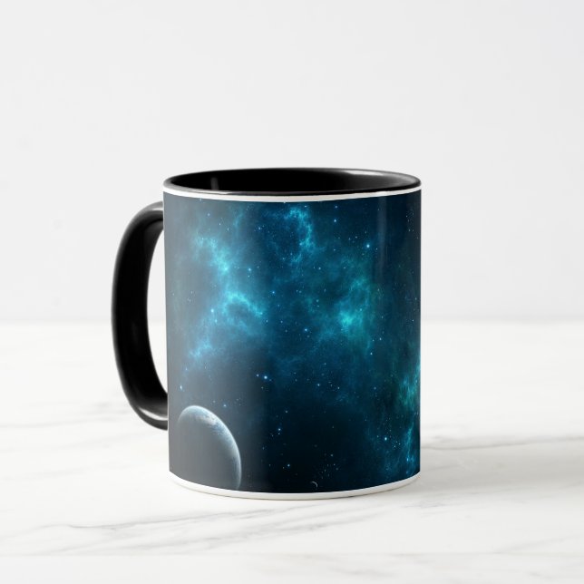 Caneca O universo (Frente Esquerda)