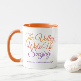 Caneca O Vale Acordou Cantando – Poético Nascer do Sol 