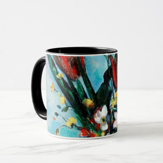 Caneca O Vaso de Tulips, Paul Cezanne (Frente Esquerda)