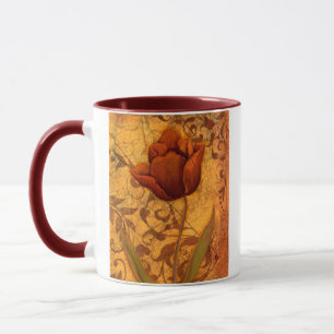 Caneca O vermelho floresce II