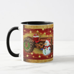Caneca O Vintage Red Trator Natal de Frosty
