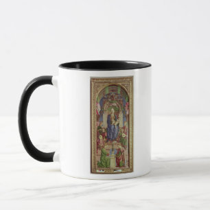 Caneca O Virgin e a criança Enthroned, médio 1470s