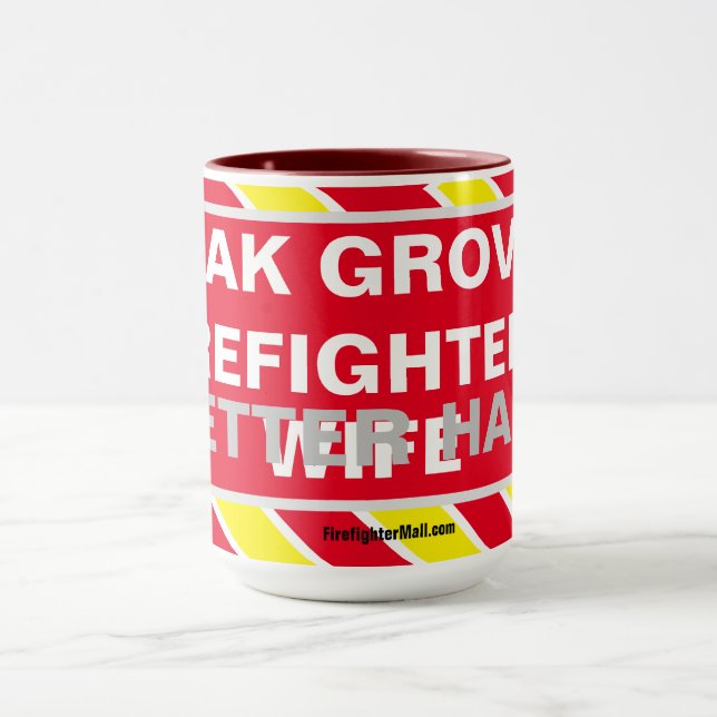 CANECA OAK GROVE FIREFIGHTER É MELHOR MEIO-MULHER MULHER- (Centro)