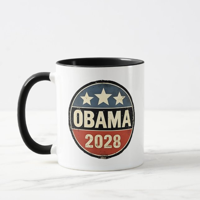 Caneca Obama 2028 Política Eleitoral dos EUA (Esquerda)