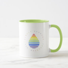 Caneca obcecada óleo simplesmente abençoada