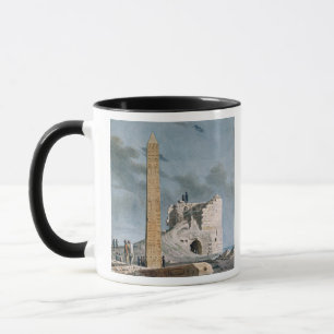 Caneca Obelisk de Cleopatra (w/c no papel)