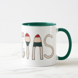 Caneca Obrigado/Gracias