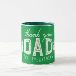 Caneca Obrigado pai por tudo