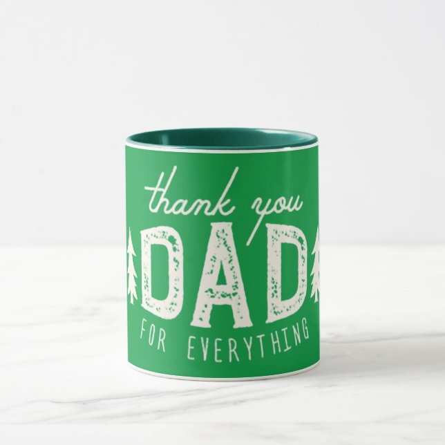 Caneca Obrigado pai por tudo (Centro)