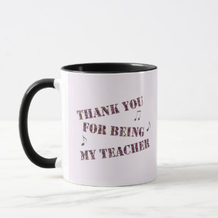 Caneca Obrigado Por Ser Minha Apreciação De Professora 