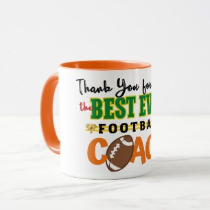 Caneca Obrigado Treinador De Futebol
