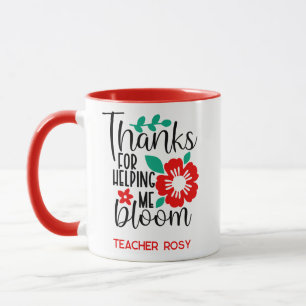 Caneca Obrigados para me ajudar a dar valor ao professor