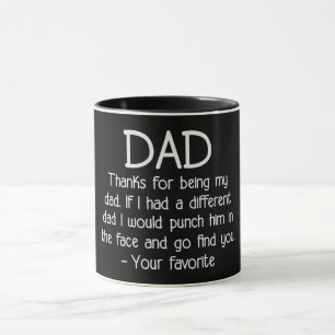 Caneca Obrigados Por Serem Meu Pai