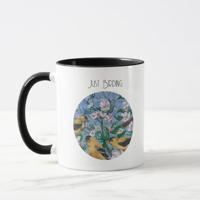 Caneca Observador de Pássaros da Natureza Fim-colher Amar (Esquerda)