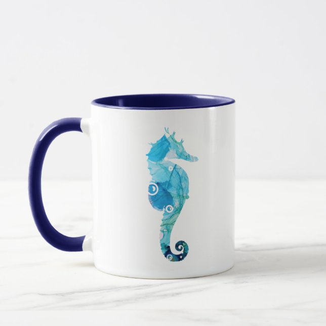 Caneca Ocean Art - Cavalo-Marinho 2 (Esquerda)
