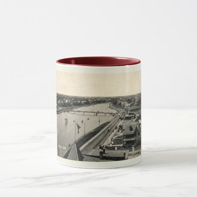 Caneca Ocean Grove NJ, Panorama, Estilo Vintage (Centro)