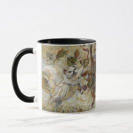Caneca October Fun Whimsical Autumn Forest Animals 