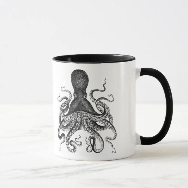 Caneca Octopus Vintage (Direita)