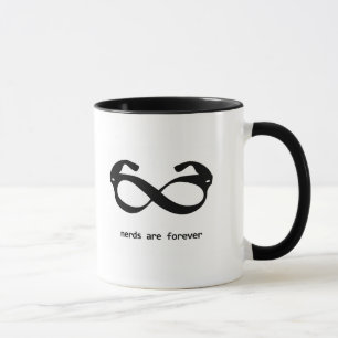 caneca óculos nerd