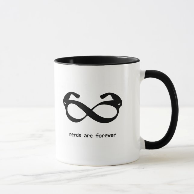 caneca óculos nerd (Direita)