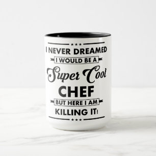 Caneca Ocupação/Profissão Engraçada Super Chef Legal