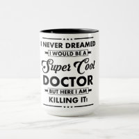 Ocupação/Profissão Engraçada Super Médico Legal