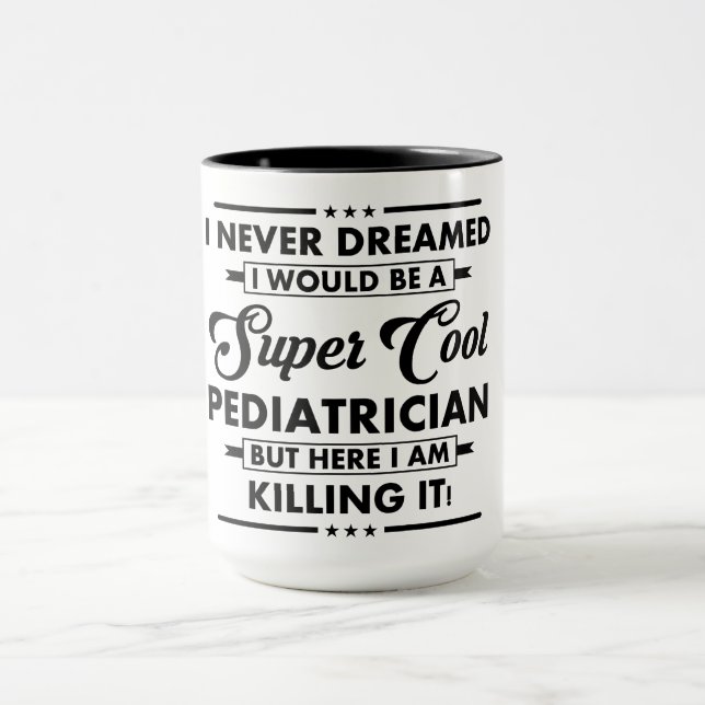 Caneca Ocupação/Profissão Engraçada Super Médico Legal (Centro)