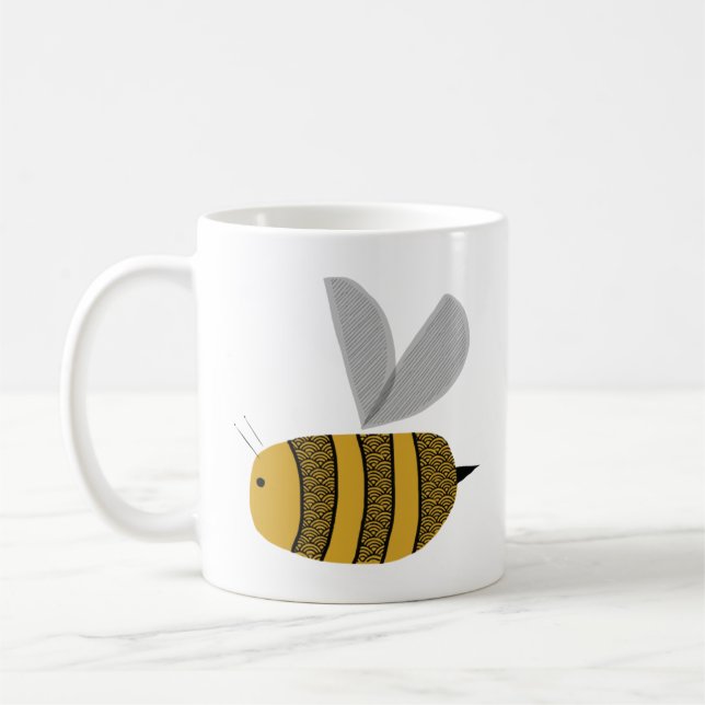 Caneca - ocupada Bumble a abelha (Esquerda)