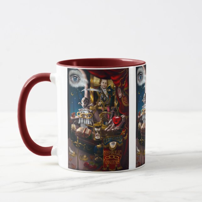 Caneca Odd Fellows Symbólica Vanitas (Esquerda)