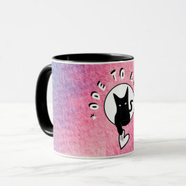 Caneca Ode to Love Cat Mug de Adiela Akoo