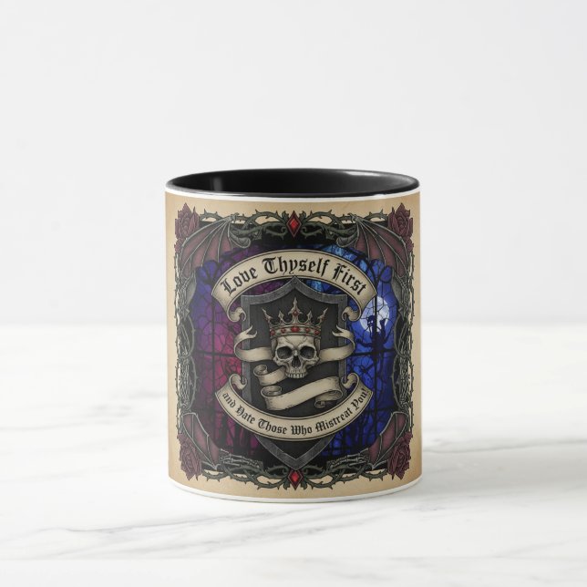 Caneca Odeie Quem Te Maltrata (Centro)
