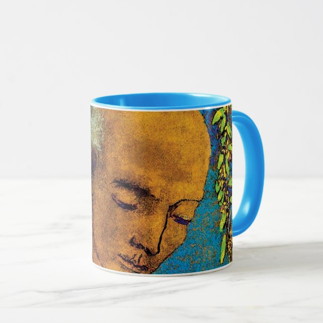 Caneca Odilon Redon A Coroa - Simbolismo de Arte Fina (Frente Esquerda)