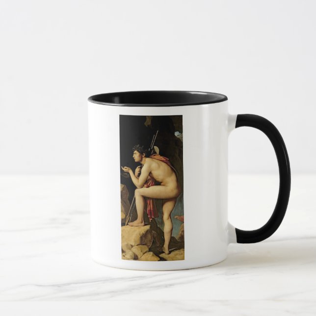 Caneca Oedipus e a esfinge, 1808 (Direita)