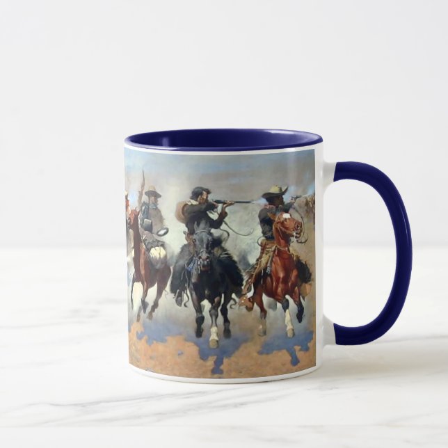 Caneca Oeste americano velho (Direita)