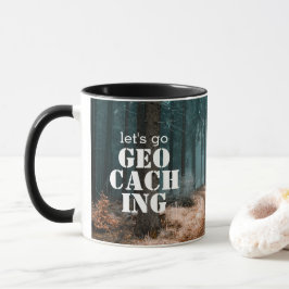 Caneca Oferta de Geocaching Woods e Geocacher de vamos Go