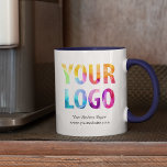 Caneca Oferta de Promocional para empresa de logotipo per<br><div class="desc">Personalize facilmente esta caneca com o logotipo da sua própria empresa e informações comerciais. As capas de promocional dão uma impressão duradoura para que façam ofertas, ofertas ou lembranças corporativas excelentes para clientes, clientes e funcionários. Dica de design: leve a personalização da marca para o próximo nível selecionando uma cor...</div>