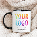 Caneca Oferta de Promocional para empresa de logotipo per<br><div class="desc">Personalize facilmente esta caneca com o logotipo da sua própria empresa e informações comerciais. As capas de promocional dão uma impressão duradoura para que façam ofertas, ofertas ou lembranças corporativas excelentes para clientes, clientes e funcionários. Dica de design: leve a personalização da marca para o próximo nível selecionando uma cor...</div>