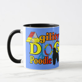 Caneca Ofertas de Agilidade de Poodle