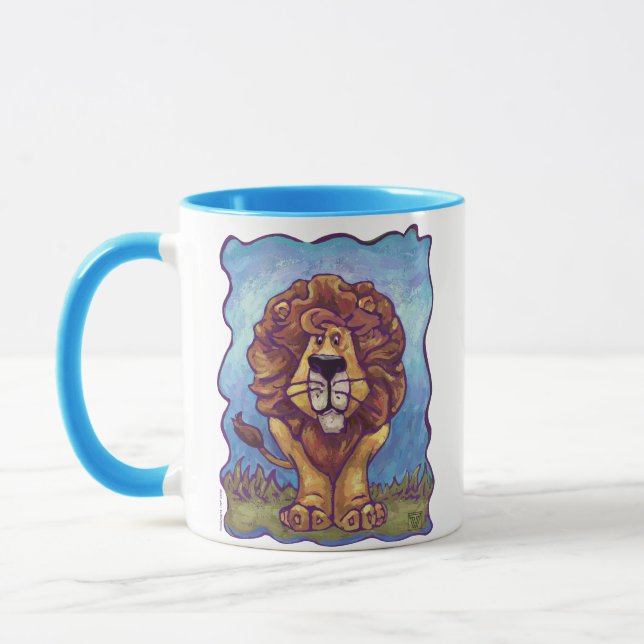 Caneca Ofertas e acessórios de leões (Esquerda)