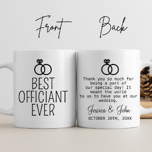 Caneca Oficial da Melhor Festa de Casamento Personalizado