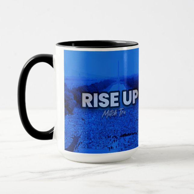 Caneca Oficialmente Levanta-se Mug com Mitch Tru-bots (Esquerda)