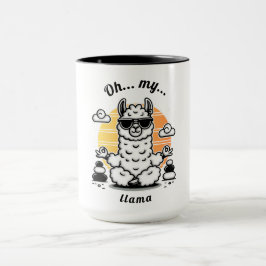 Caneca Oh meu Lama, Comece o seu dia com humor e atitude