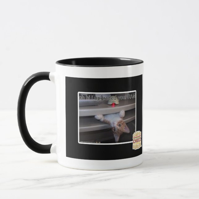 Caneca oh olá! eu promovi seu RAM (Esquerda)