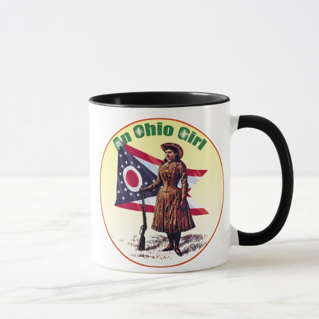 Caneca Ohio Girl, Annie Oakley (Direita)