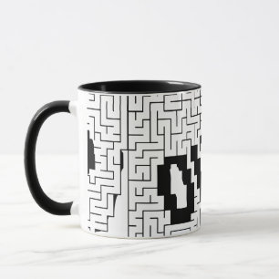 Caneca Ohio Maze Quebra-cabeça