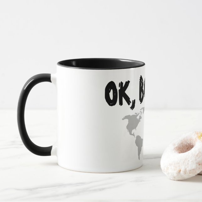 Caneca OK Boomer Meme Mug (Com Donut)