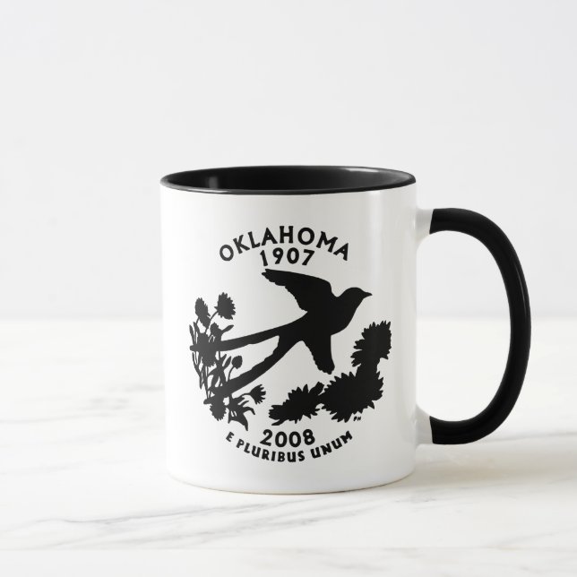Caneca Oklahoma State Quarter (Direita)